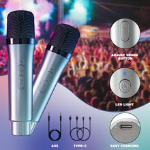 Load image into Gallery viewer, Portable Rechargeable Karaoke Machine P10
